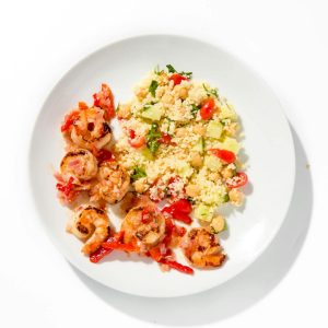 Shrimp Peperonata