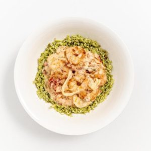 Shrimp & Herbed Cauliflower Rice