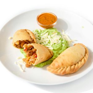 Beef Empanadas with Chimichurri Sauce - Office Tray